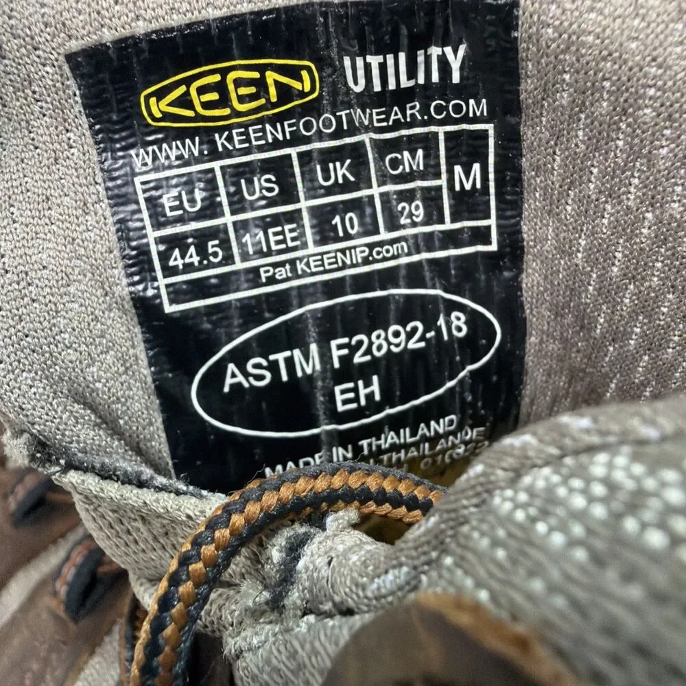 NEW KEEN Utility Men’s Size 11EE Work Boot